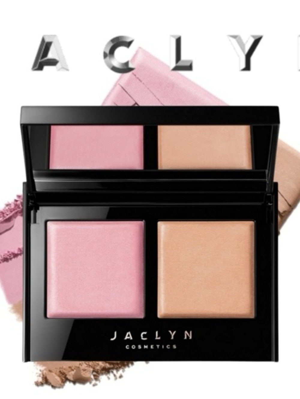 NEW IN BOX Jaclyn Cosmetics Bronze and Blushing Duo in Lilac Love and Top Tan